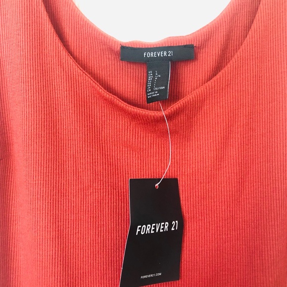 L Brick off the shoulder mid length dress - Picture 2 of 2